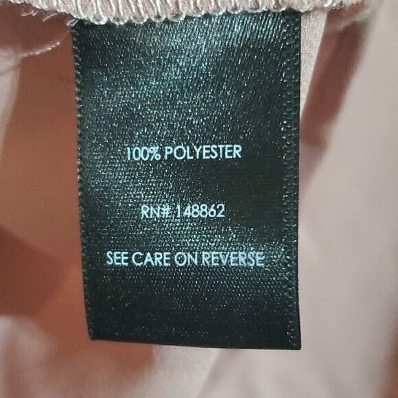 TORRID Pink Dusty Georgette Pleated Cami Tunic - Size 2 - Picture 7 of 7